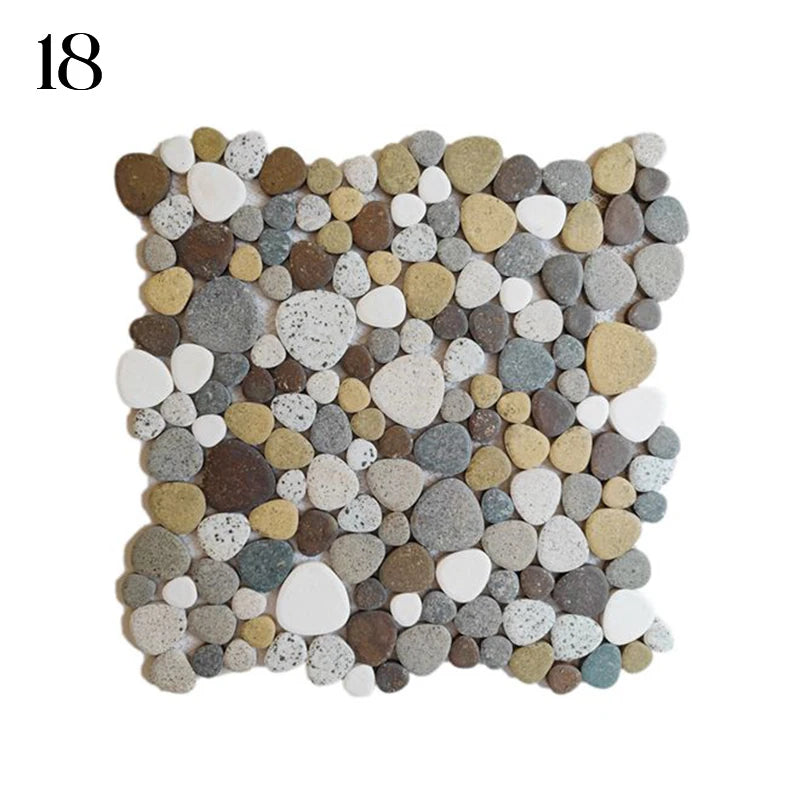 Gach Mosaic Ceramic 30x30cm Xanh Trang KhongTruot Phong Tam