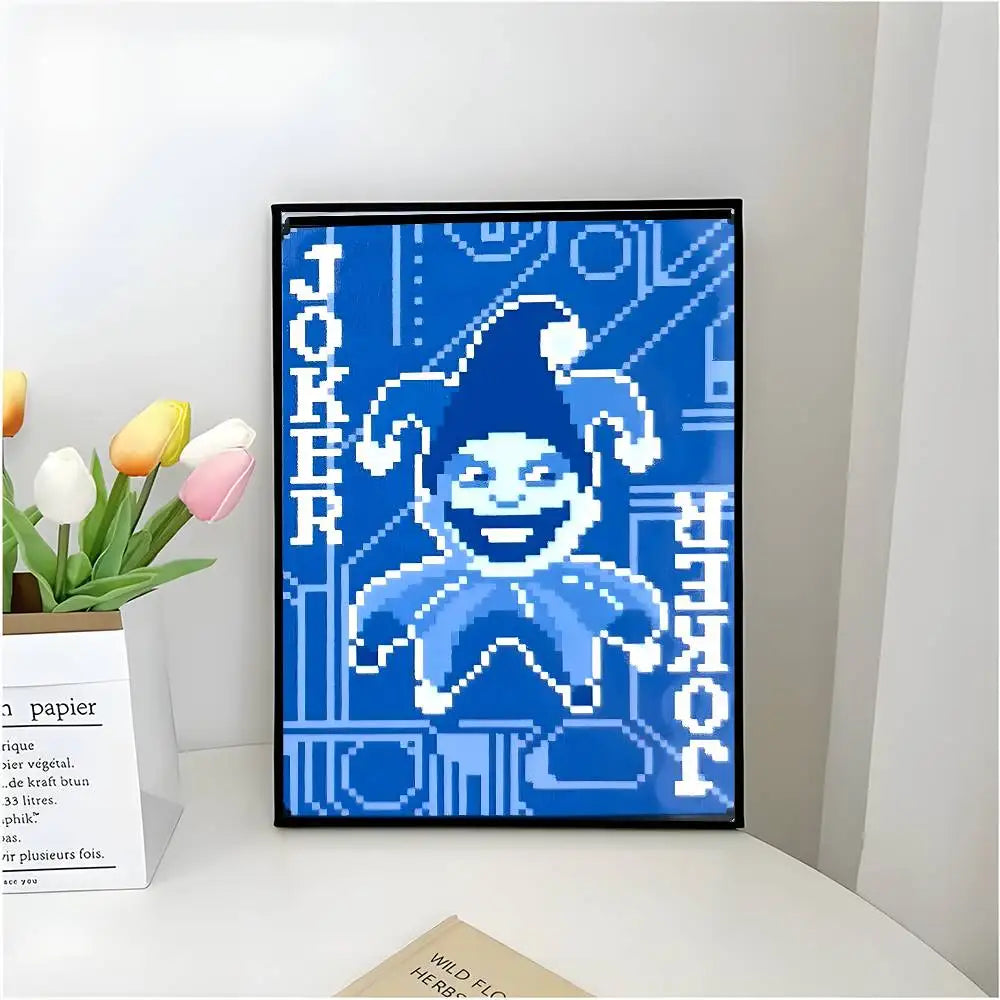 Poster B Balatro Dán Tường Tự Dính Chống Nước Quán Cà Phê