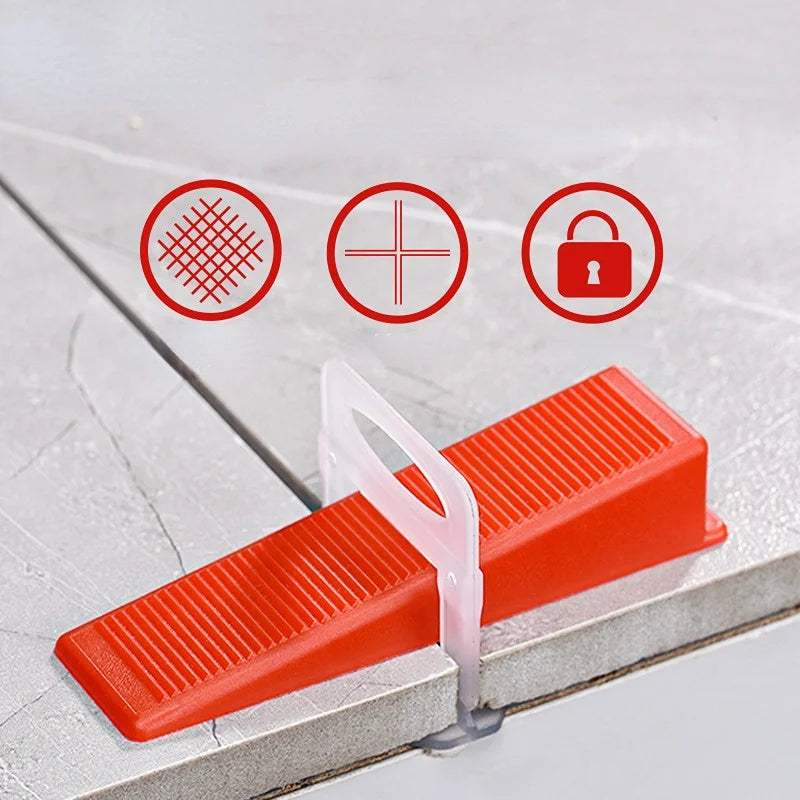 Bộ Kẹp Căn Gạch 100 Miếng - Dụng Cụ Lát Gạch Chuẩn