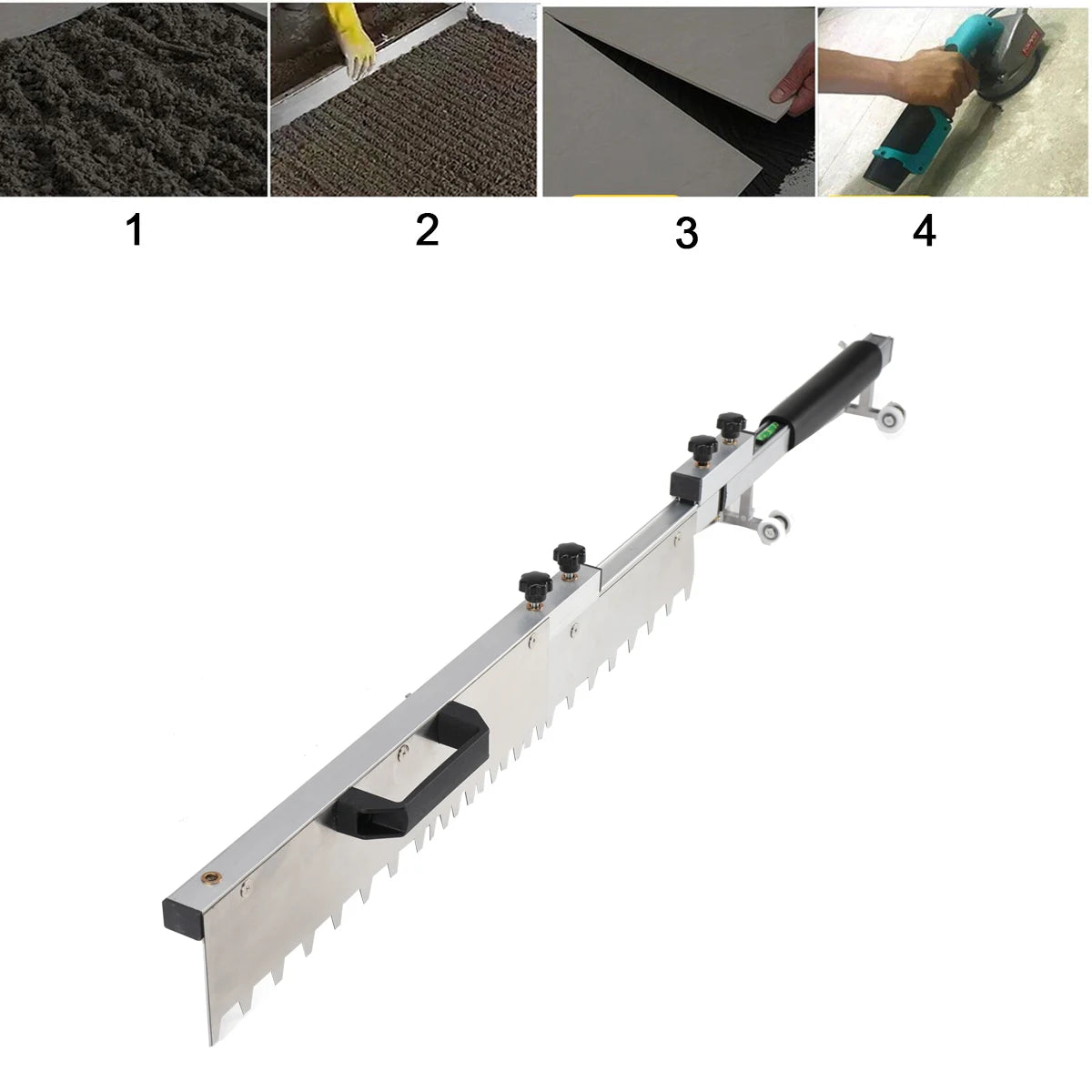 Leveling System Flat Sand Tiling Tile Leveler Tile Flat Ash Device Paving Tile Plasterer Flooring Tile Tool