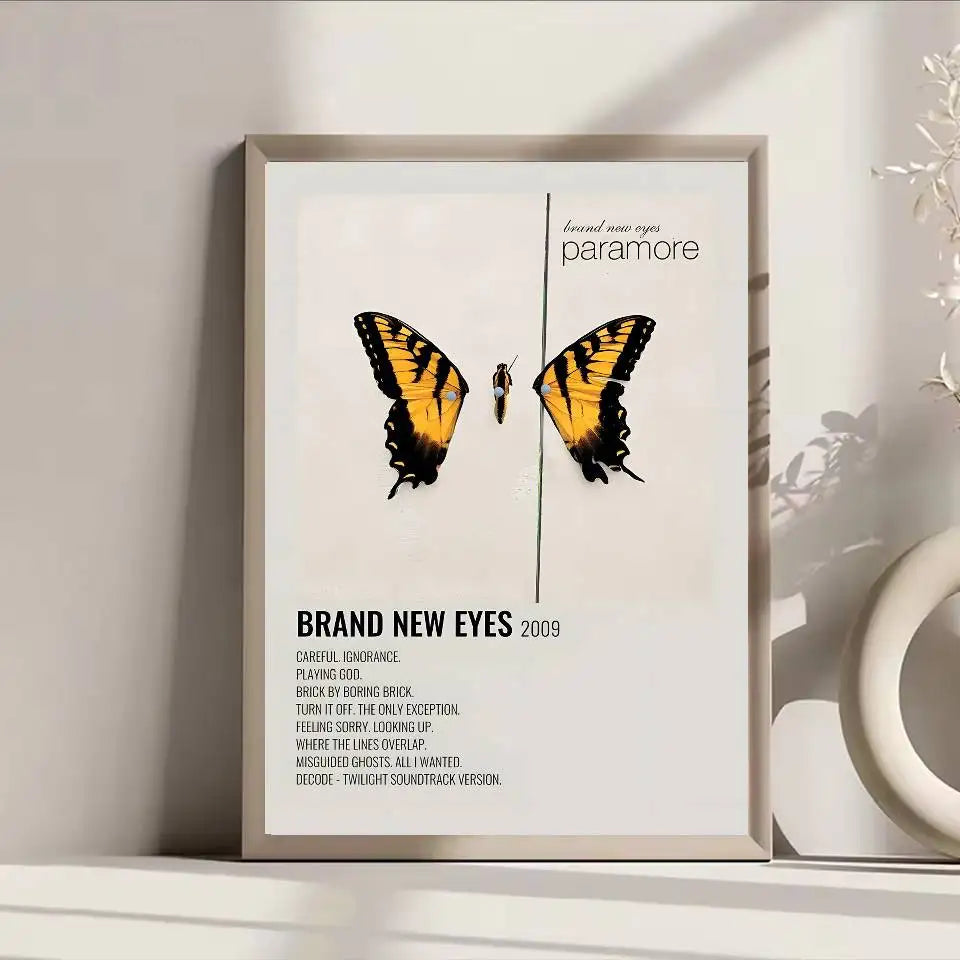 Poster Paramore Decal Dan Tuong Chong Tham Quan Ca Phe
