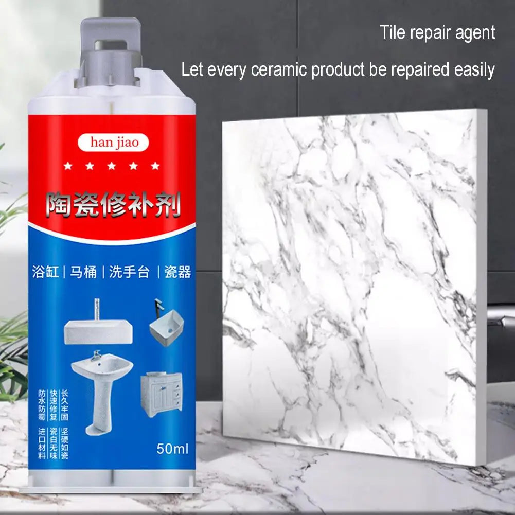 Tile Repair Paste, Household Ceramic Adhesive, Stone Pit Repair, Marble Floor Tile Strong Adhesive