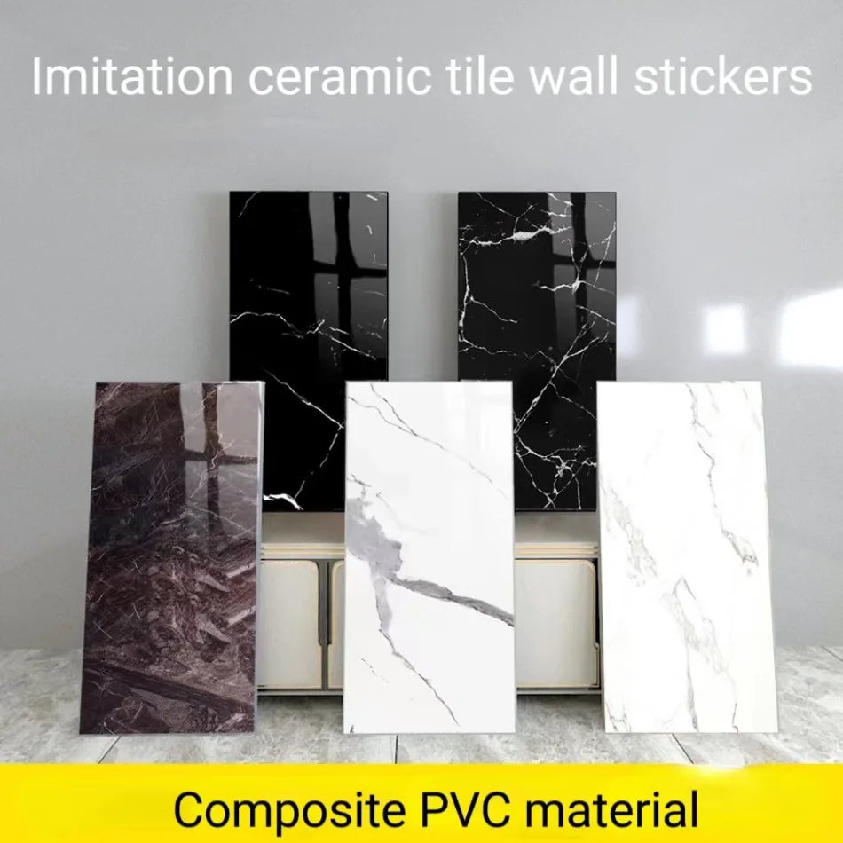 Dán Tường Giả Đá Marble Tự Dính Kháng Nước Phòng Tắm
