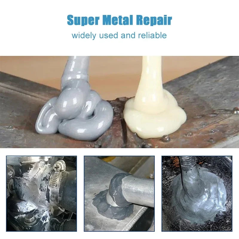 Keo Dán Kim Loại Chịu Nhiệt Cao Sửa Chữa Mối Hàn AB Glue
