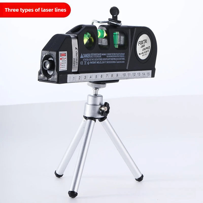 Máy Cân Laser CrossLine Độ Chính Xác Cao Góc Vuông Thước