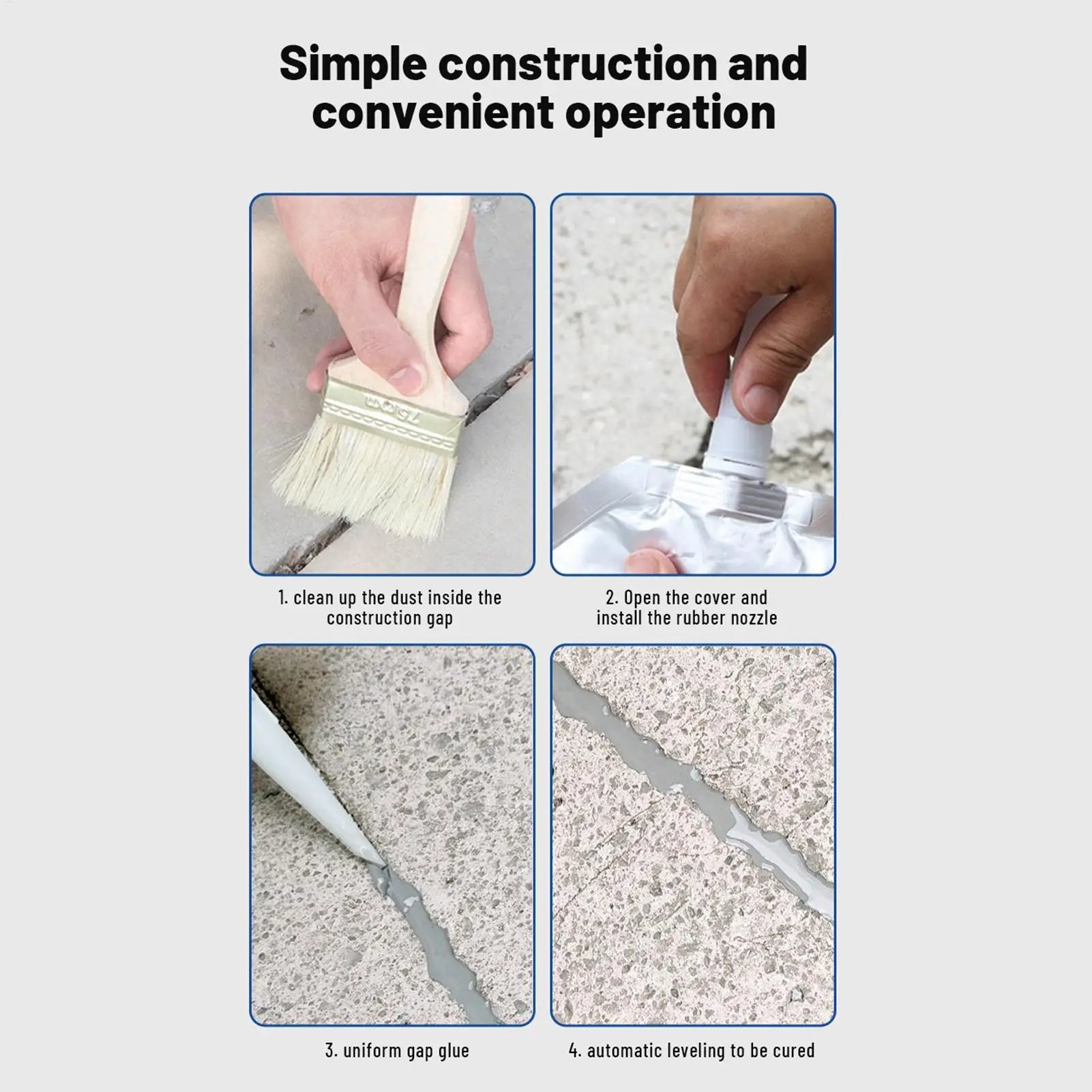 500ml Cement Concrete Waterproofing Sealant Penetrating Bonding Agent With High Strength For Roof, Pool, Bathroom, Basement