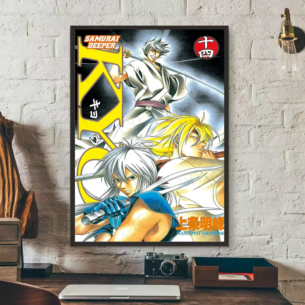 Poster Samurai D Deeper KYOS Tranh Dan Tuong Phong Ngu