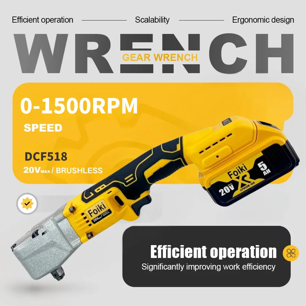 Foiki DCF518 Vặn Bu Lông Điện Không Dây Nửa Inch Brushless
