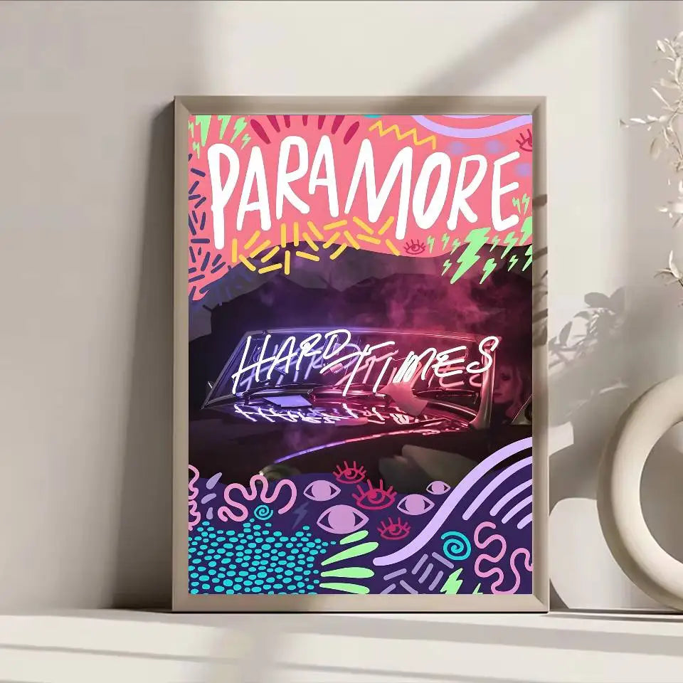 Poster Paramore Decal Dan Tuong Chong Tham Quan Ca Phe