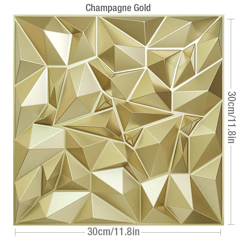 30x30cm 3D wall sticker decorative ceiling living room Wood grain wallpaper waterproof 3D Wall panel mold bathroom kitchen Hotel