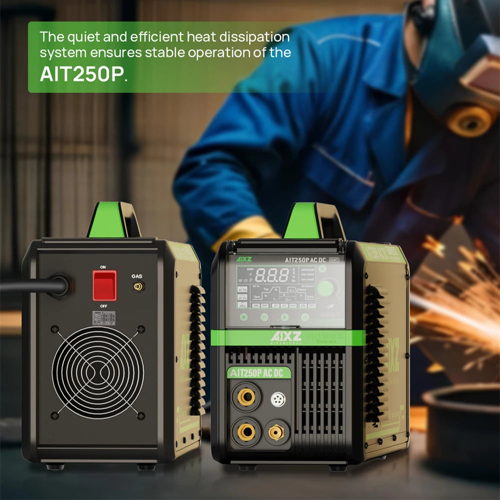 Máy Hàn TIG HF Năm Trong Một AC DC Nhôm MMA ARC 2T 4T IGBT