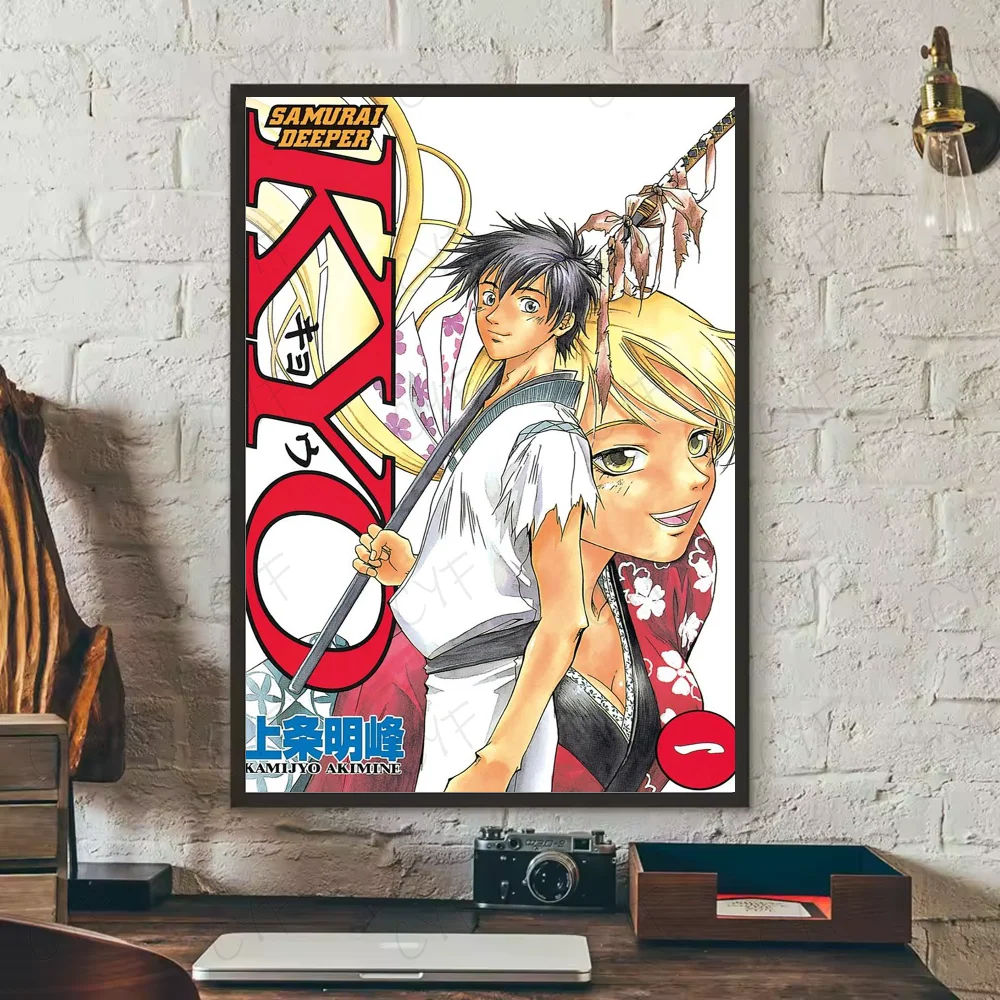 Poster Samurai D Deeper KYOS Tranh Dan Tuong Phong Ngu