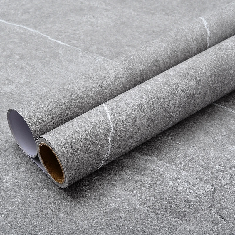 Self-adhesive PVC Anti-slip Floor Sticker Vinyl Waterproof Wallpaper Kitchen Living Room House Renovate Decorate Retro Wallpaper