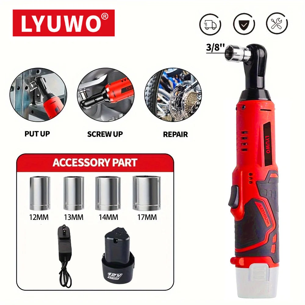Co Le Dien Goc 90 Do 12V Pin Lithium Nho Gon Cho Khoang Hep