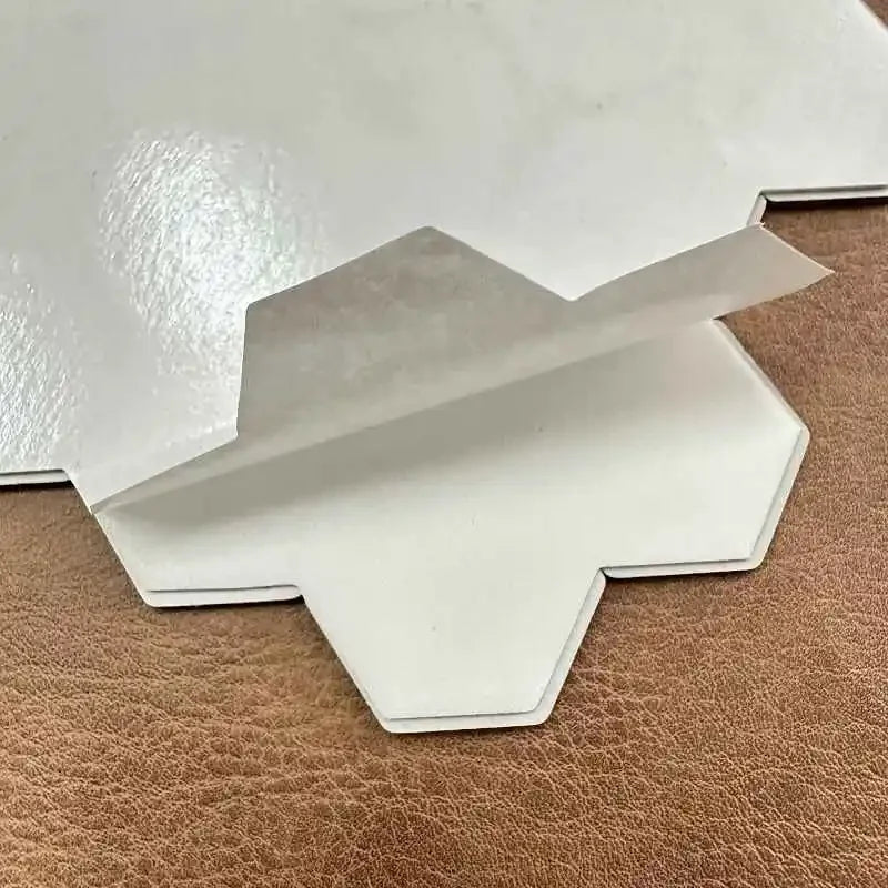 Gạch Mosaic Dán Dính Nhôm Hợp Kim Hình Lục Giác 4 Miếng