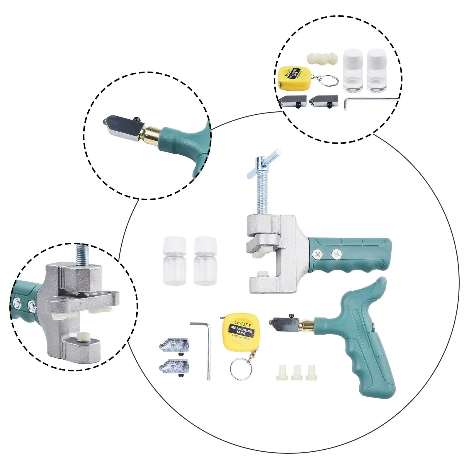 Bộ Dao Cắt Gạch Kính Đa Năng Chuyên Nghiệp 50cm