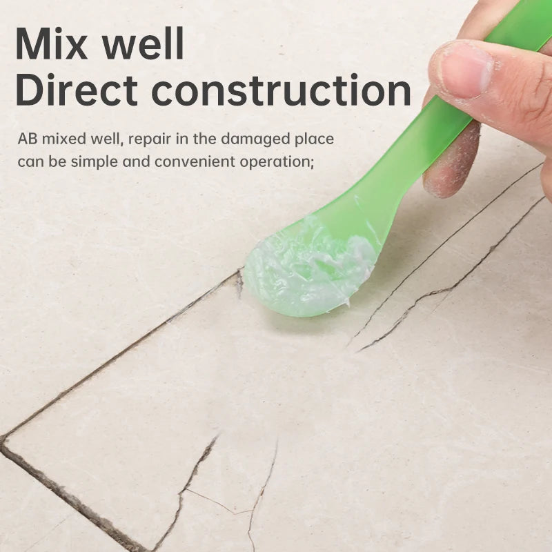 Keo Dán Gạch Đá AB Sửa Chữa Nứt Vỡ Đa Năng