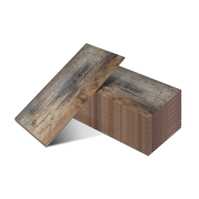 Dán Sàn Giả Gỗ Tự Dính Chống Thấm Peel And Stick Tại Nhà