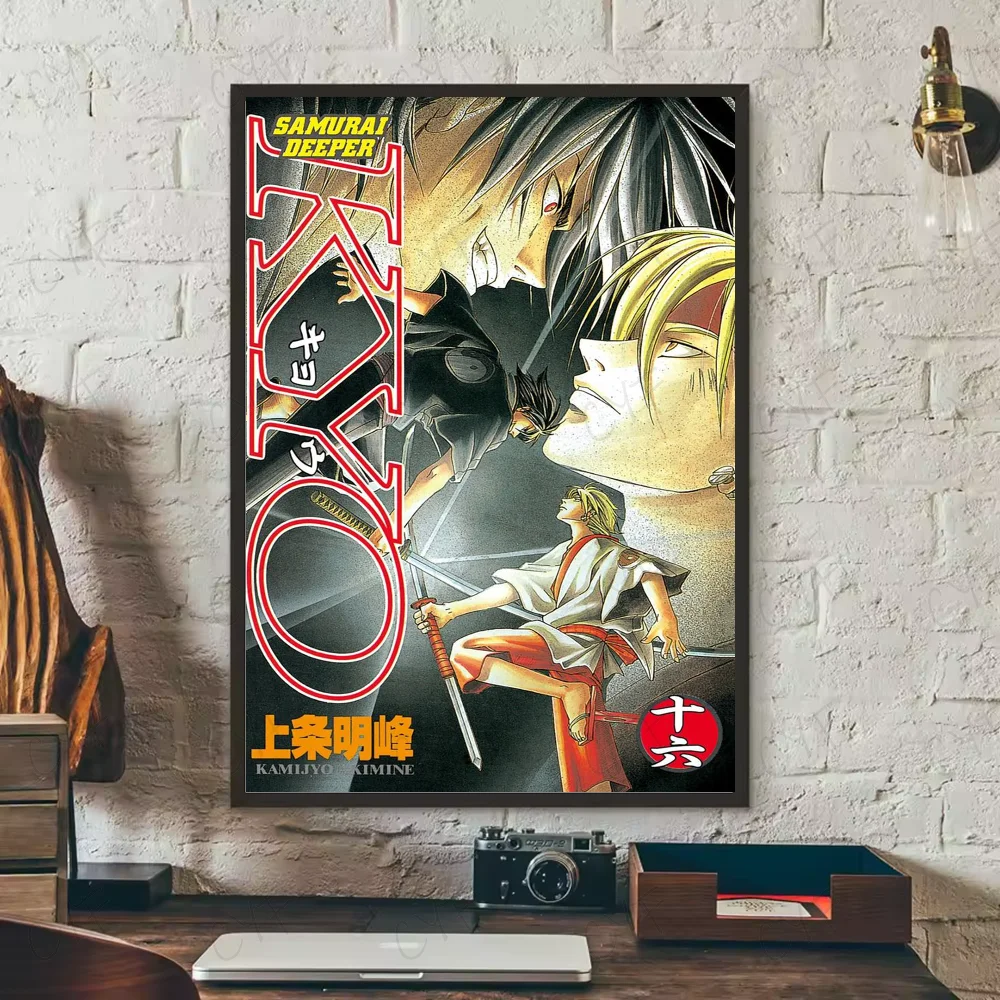 Poster Samurai D Deeper KYOS Tranh Dan Tuong Phong Ngu
