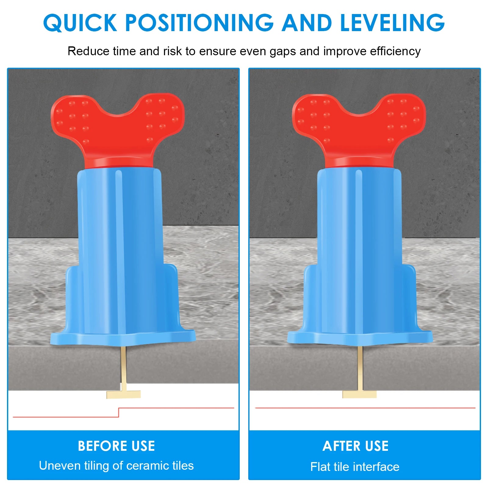 Hệ Thống Căn Mực Gạch Lát Tường Wedges Và Spacer Tiện Lợi