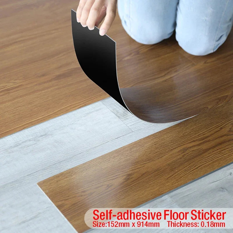 Dán Sàn Vân Gỗ XPE Foam Chống Thấm Tự Dính Phòng Khách