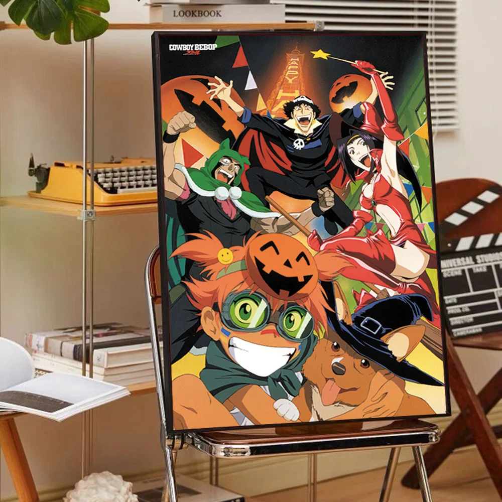 Anime Cowboy Bebop Poster Cao Chống Nước Dán Tường