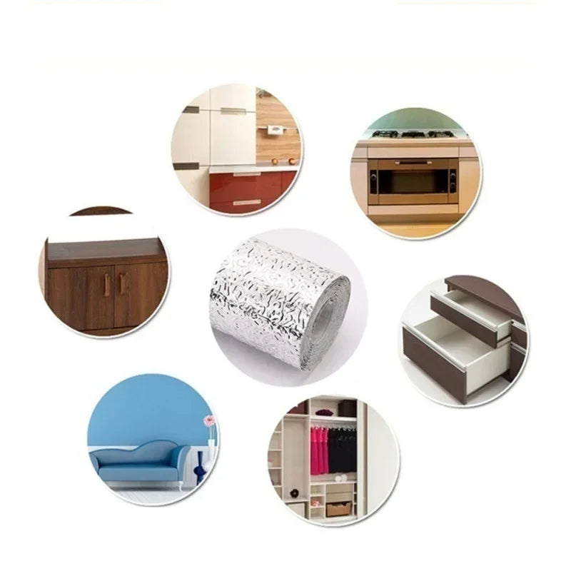 Sticker Dán Bếp Chống Thấm Dầu Dán Tường Và Tủ Bếp