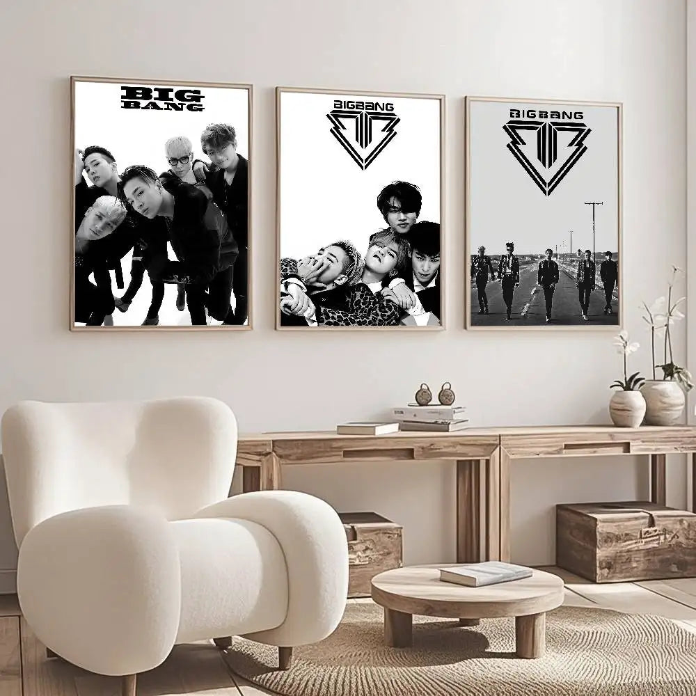 Poster BigBang Han Quoc Dan Tuong Waterproof Cho Bar