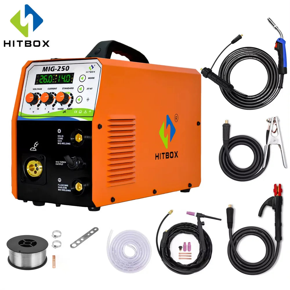 Hitbox May Han MIG Ban Tu Dong Synergy 220V Arc TIG