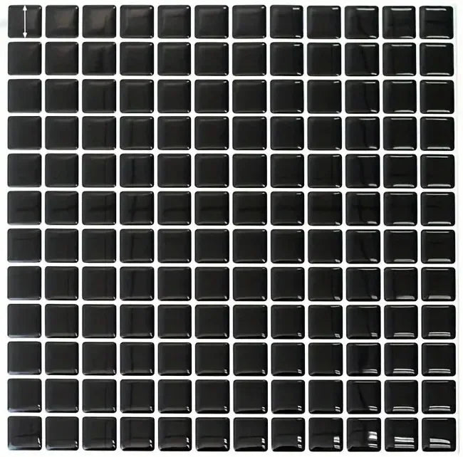 Dán Tường Gạch Mosaic Kính 3D Dính Chống Thấm 5 10 Miếng