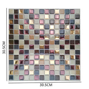 Gach Op Tuong Bep 12x12 Dan Dinh Khong Tham Nuoc 3D Mosaic