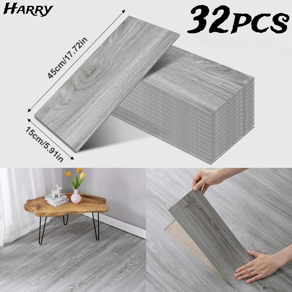 Dan San Va Dan Tuong Van Go Hien Dai 45x15 Cm PVC Ben