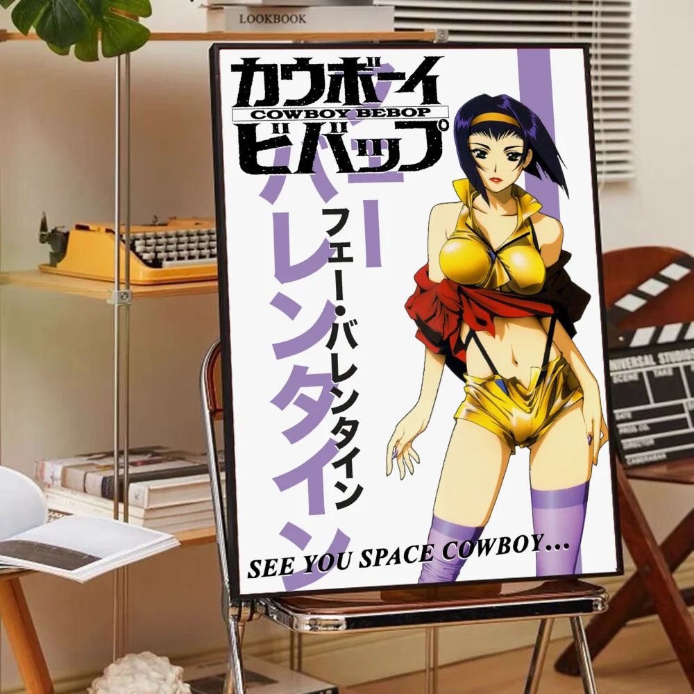 Anime Cowboy Bebop Poster Cao Chống Nước Dán Tường