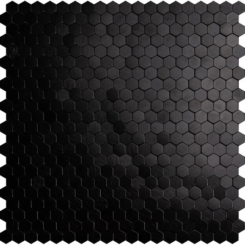 Dán Tường Mosaic Gạch Lục Giác Nhôm Nhựa Tự Dính Chịu Ẩm