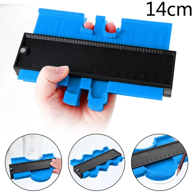 Contour Gauge Duplicator Nhựa Lập Dạng Sao Chép Dụng Cụ Gỗ