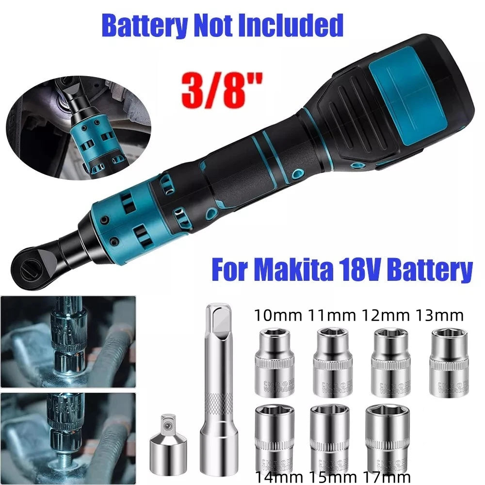 Dung Cu Vang Dien Goc Khong Day LED Makita 18V 21V Cao Cap
