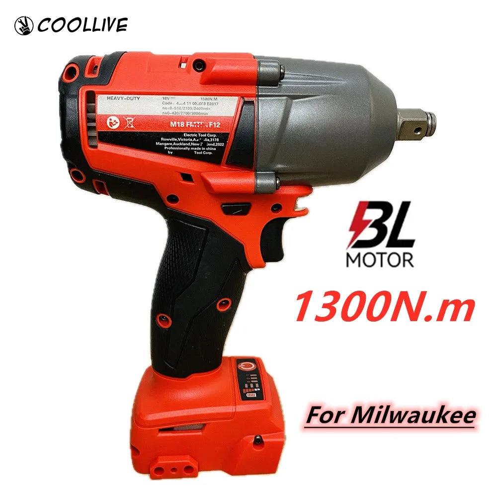 Máy Vặn Bu Lông Không Dây 18V 1300Nm Brushless Milwaukee