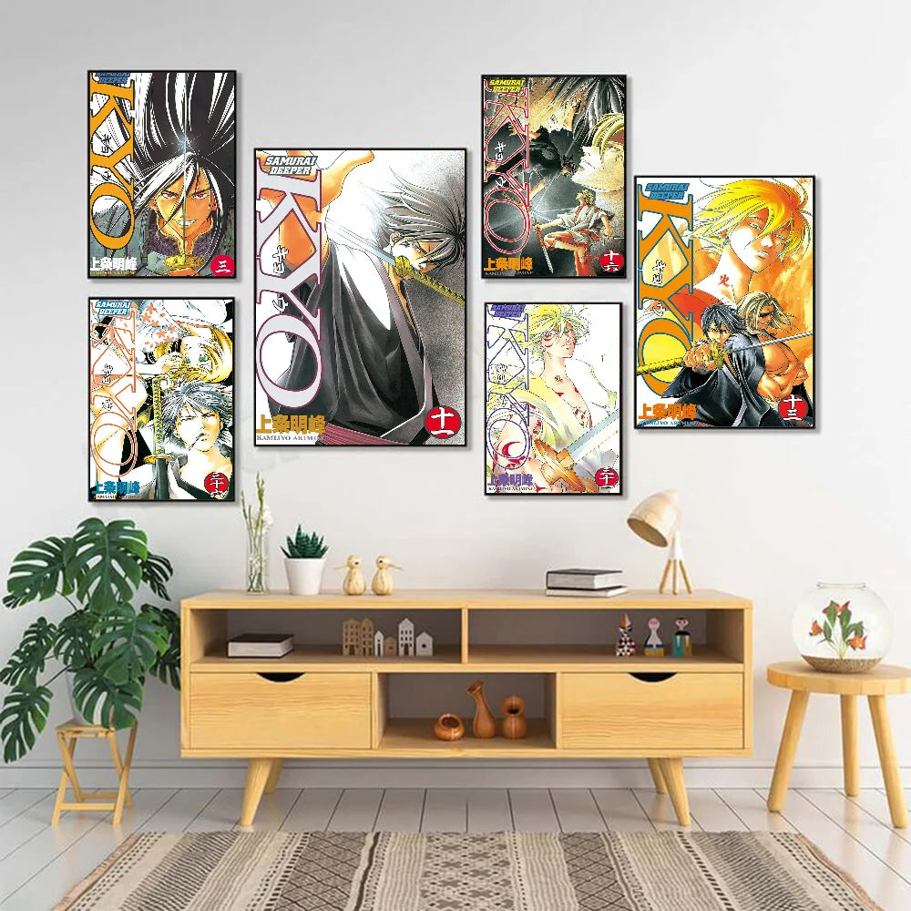 Poster Samurai D Deeper KYOS Tranh Dan Tuong Phong Ngu