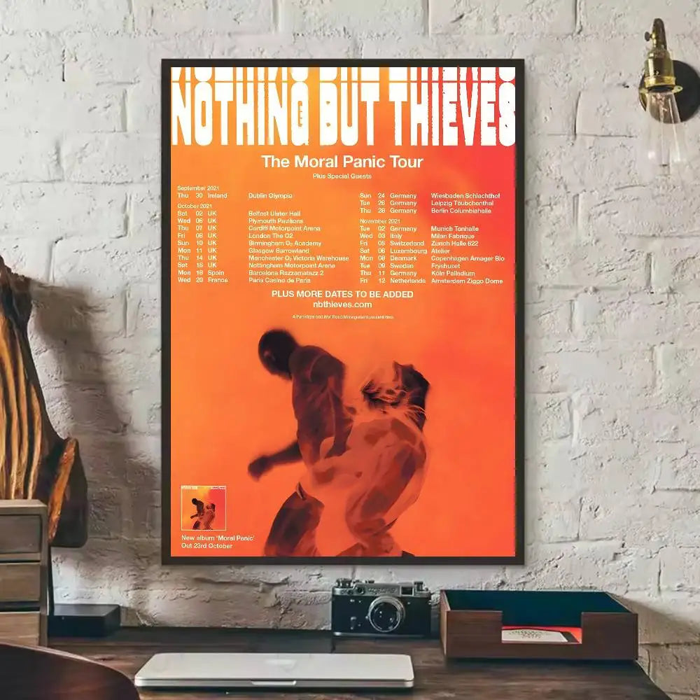 Poster Nothing But Thieves Dan Tuong PVC Chong Tham Ben Dep