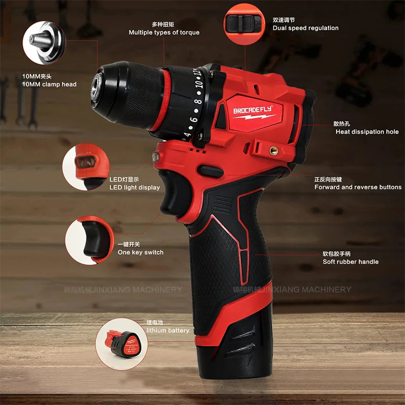 Máy Khoan Vặn Vít Không Dây Milwaukee 18V Đa Năng Compact