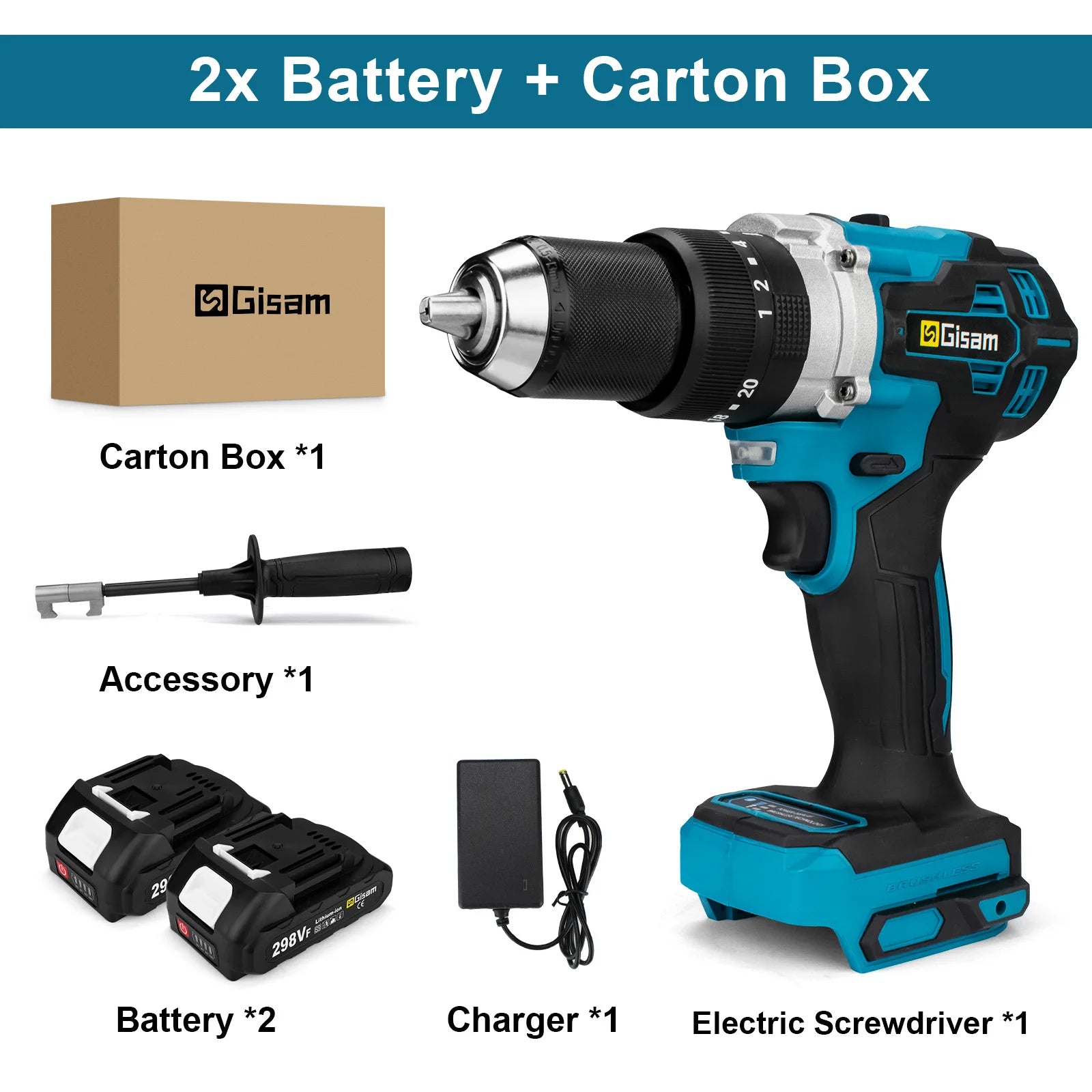 Máy Khoan Tác Động Không Dây Brushless 650Nm 13mm Pin Makita