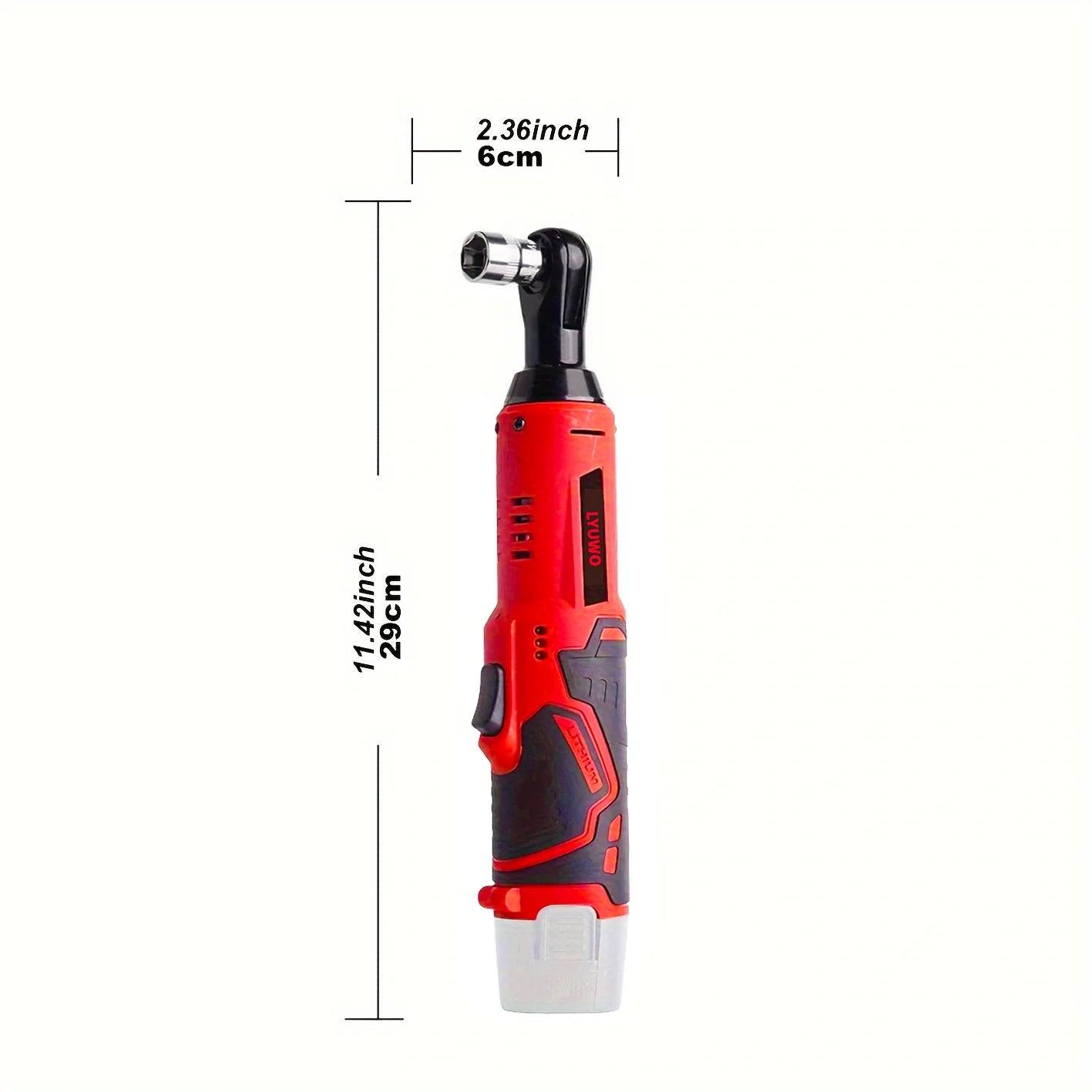 Co Le Dien Goc 90 Do 12V Pin Lithium Nho Gon Cho Khoang Hep