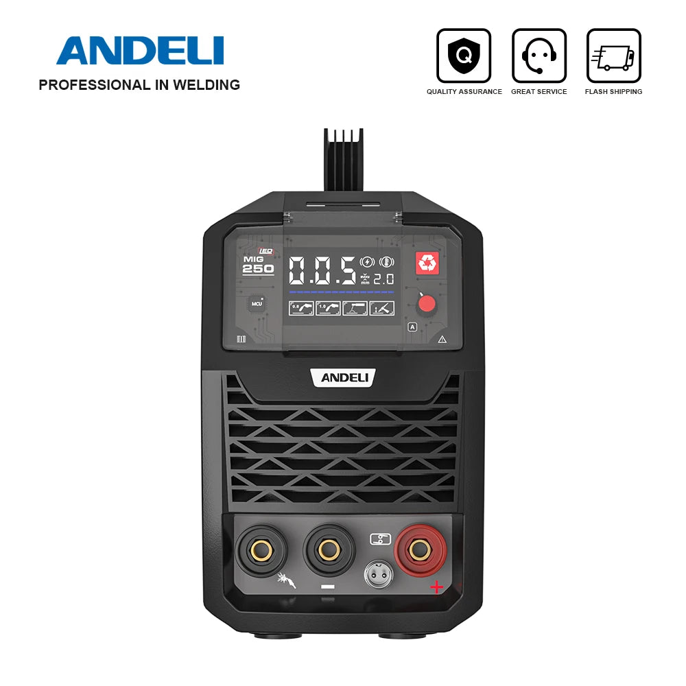 Andeli MIG 250 Máy Hàn Inverter 3 Trong 1 Không Gas
