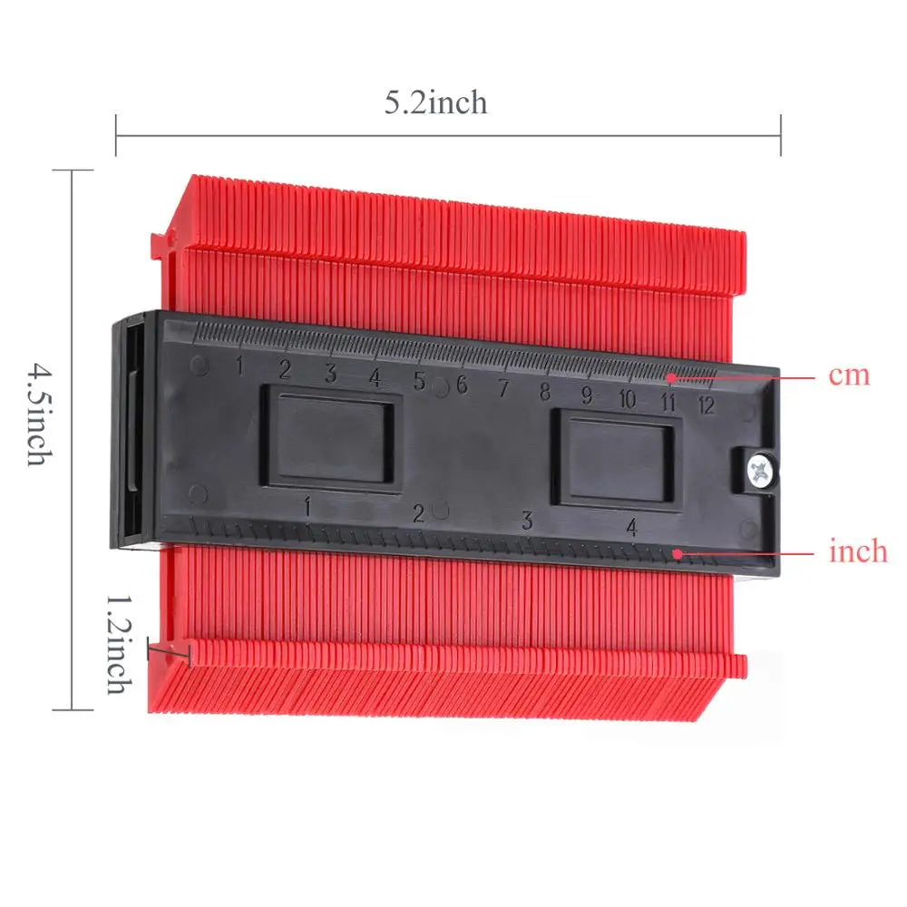 Contour Gauge Duplicator Nhựa Lập Dạng Sao Chép Dụng Cụ Gỗ