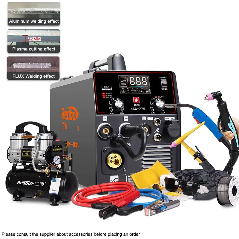 Máy Hàn Nhôm Di Động 5 Trong 1 Cắt Plasma Mig TIG MMA