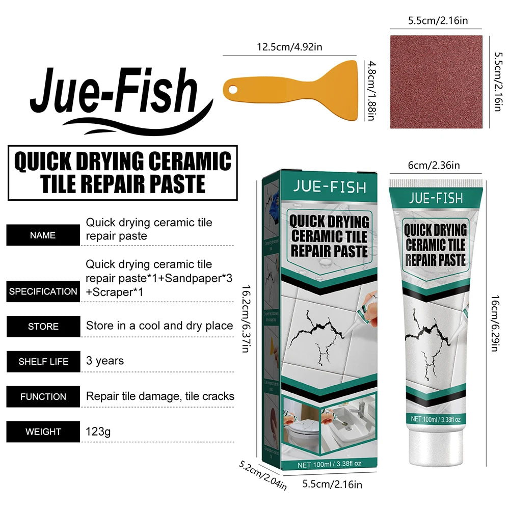 Kem Sửa Chữa Gạch Đa Năng Chống Nước, Nhanh Khô