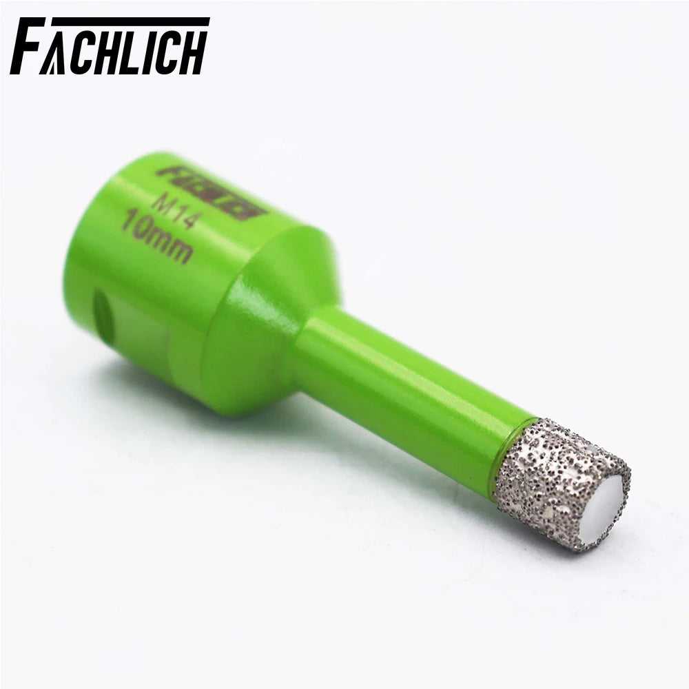 FACHLICH Dia6/8/10mm Diamond Core Bits M14 Thread Ceramic Tile Granite Marble Drilling Crowns Hole Saw Cutter Masonry