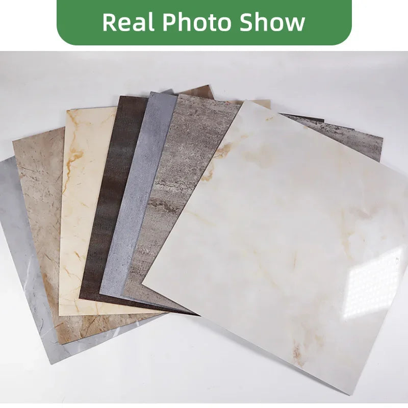 Gói 10 20 30 Miếng Dán Sàn PVC Đá Marble 30x30cm Chống Thấm