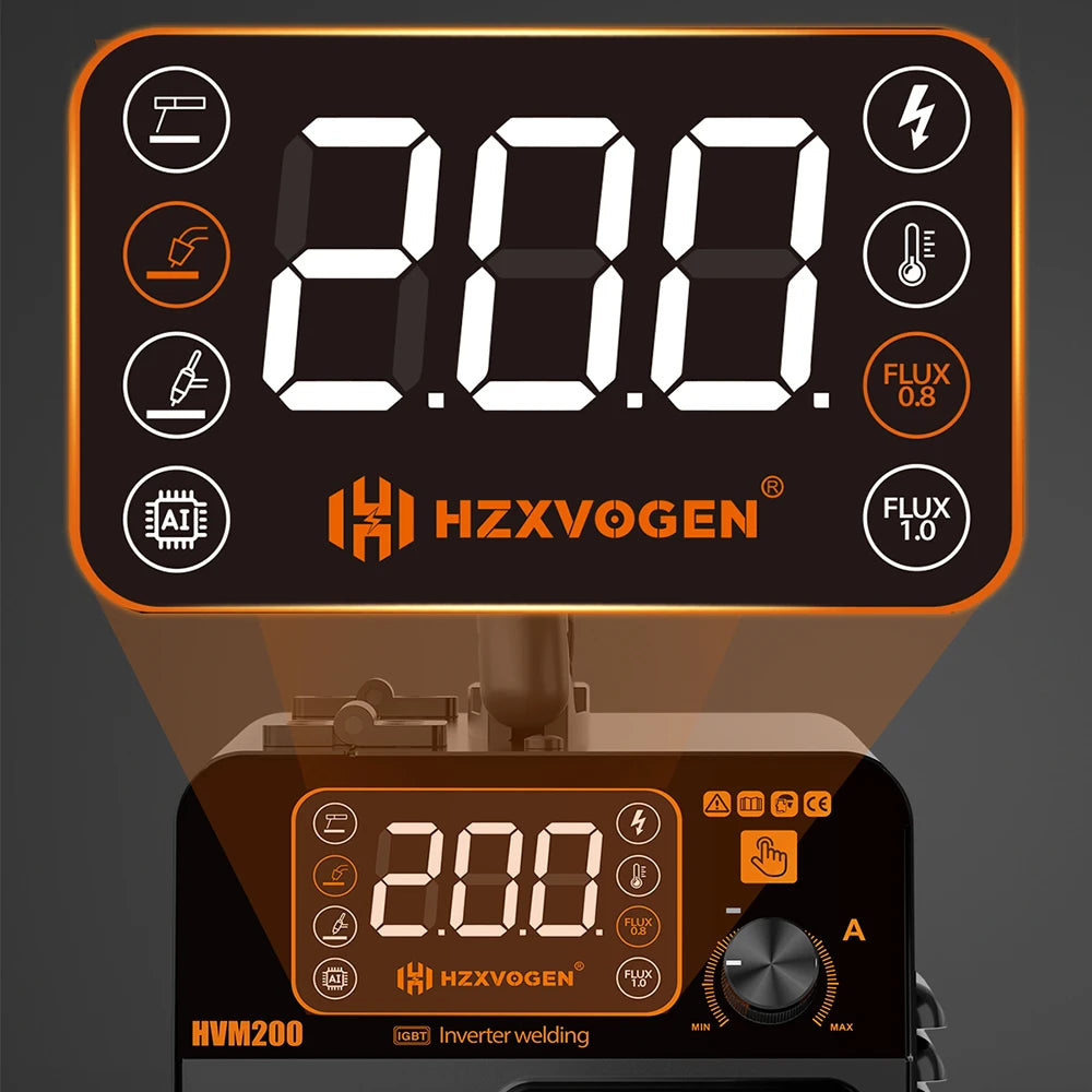 Máy Hàn MIG200 3 Trong 1 Không Gas MMA TIG MIG Inverter