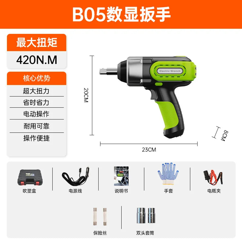 Sung Van Dien 12V Co Den Led Cho Sua Chua Lop O To Nhanh